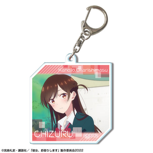 『彼女、お借りします』アクリルキーホルダー Ver.2 デザイン05(水原千鶴/E)【202507再販】